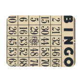 Kaart van Bingo Flexible Magnet Magneet (Horizontaal)