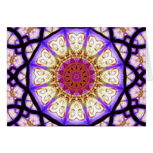 Kaart van Boeddha'delica (Voorkant Horizontaal)