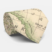 kaart van Bolivia (1905) Stropdas (Opgerold)