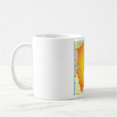 Kaart van Bolivia met steden en grenzen Koffiemok (Links)