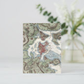  kaart van Boston Harbour (1807) (Staand voorkant)