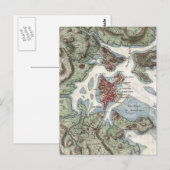  kaart van Boston Harbour (1807) (Voorkant / Achterkant)