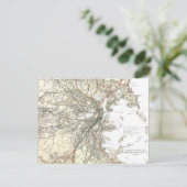 kaart van Boston Transit Line (1914) (Staand voorkant)