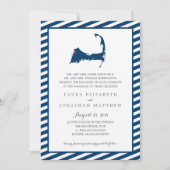 Kaart van Bourne Cape Cod | Bruiloft (Voorkant)