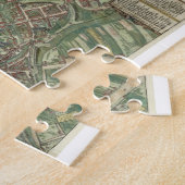 Kaart van Bratislava, uit "Civitates Orbis Terraru Legpuzzel (Zijkant)