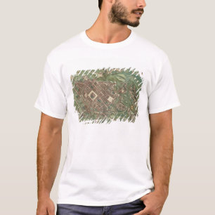 Kaart van Bratislava, uit "Civitates Orbis Terraru T-shirt