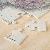  kaart van Brazilië (1855) Legpuzzel (Zijkant)