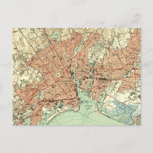  kaart van Bridgeport Connecticut (1951) 2 (Voorkant)