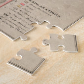  kaart van Brighton MA (1885) Legpuzzel (Zijkant)