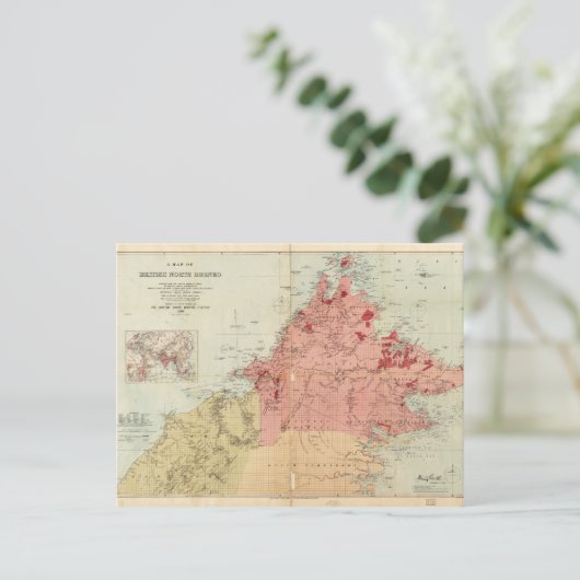 Kaart van British North Borneo (1899) (Staand voorkant)