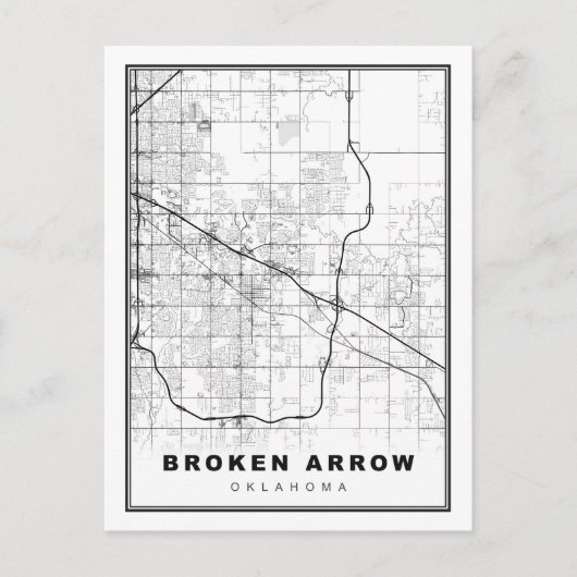 Kaart van Broken Arrow (Voorkant)