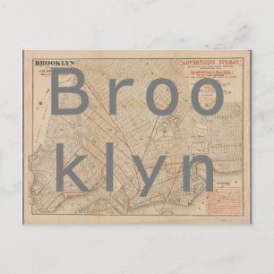  kaart van Brooklyn