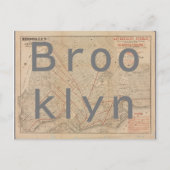 kaart van Brooklyn (Voorkant)
