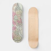 kaart van Brooklyn (1868) Skateboard (Voorkant)