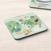 Kaart van Brooklyn Bier Onderzetter (Linkerzijde)