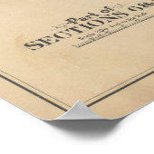 kaart van Brooklyn | George Washington Bromley Poster (Hoek)