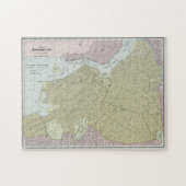  kaart van Brooklyn NY (1889) Legpuzzel (Horizontaal)