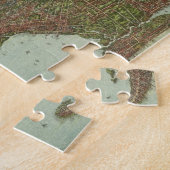  kaart van Brooklyn NY (1908) Legpuzzel (Zijkant)