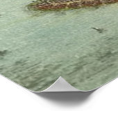  kaart van Brooklyn NY (1908) Poster (Hoek)