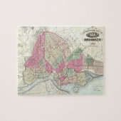  kaart van brookyln (1868) legpuzzel (Horizontaal)