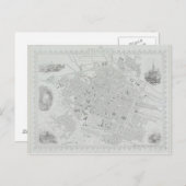 kaart van Brussel (Voorkant / Achterkant)