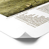 Kaart van Buffalo, NY vanaf 1880 Poster (Hoek)