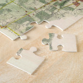  kaart van Burlington Vermont (1872) Legpuzzel (Zijkant)