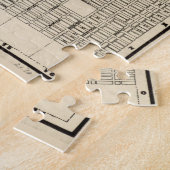  kaart van Butte Montana (1909) Legpuzzel (Zijkant)