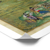 Kaart van Cadiz, van 'Civitates Orbis Terrarum' do Poster (Hoek)