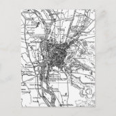 kaart van Caïro Egypte (1911) (Voorkant)