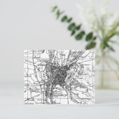  kaart van Caïro Egypte (1911) (Staand voorkant)