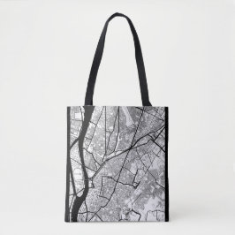 Kaart van Caïro Egypte Tote Bag