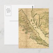 kaart van Californië (1650) (Voorkant / Achterkant)