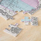 kaart van Californië (1855) Legpuzzel (Zijkant)