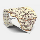  kaart van Californië (1878) Stropdas (Opgerold)