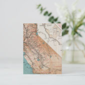 Kaart van Californië 2 (Staand voorkant)