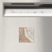 Kaart van Californië 2 Magneet (Insitu (Vaatwasser))