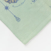 Kaart van Californië 4 Fleece Deken (Hoek)