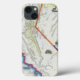 Kaart van Californië iPhone 13 Hoesje