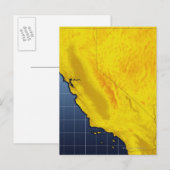 Kaart van Californië en Nevada (Voorkant / Achterkant)