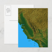 Kaart van Californië en Nevada 2 (Voorkant / Achterkant)