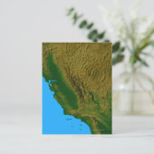 Kaart van Californië en Nevada 2 (Staand voorkant)