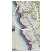 Kaart van Californië Klein Cadeauzakje (Achterkant)