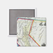 Kaart van Californië Magneet (Voorkant / Achterkant)