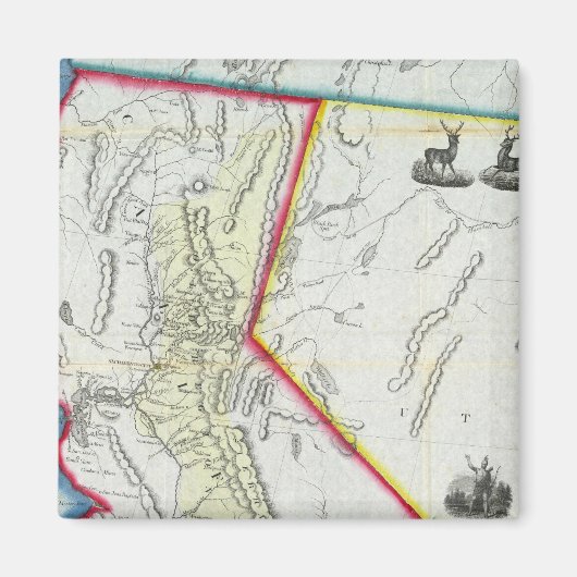 Kaart van Californië Magneet (Voorkant)