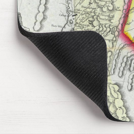 Kaart van Californië Muismat (Hoek)