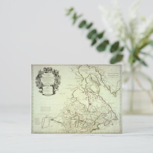 Kaart van Canada (Staand voorkant)