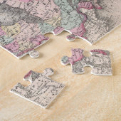  kaart van Canada (1857) Legpuzzel (Zijkant)