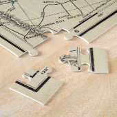  kaart van Canada (1897) Legpuzzel (Zijkant)