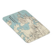 Kaart van Canada - Canada Air Mail Routes Magneet (Rechterzijde)